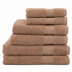 Oasis Beige Family Set Cotton Towels