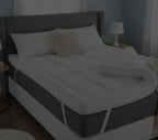 Quilted Mattress Topper 5 & 10 cm – 10 cm Small Double (122 x 190 cm) (+8 more options)