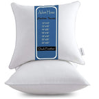 Duck Feather Cushion Pads 30x45 & 40x40 cm – 12 X 18 (Pack of 2) and 16 X 16 (Pack of 2)