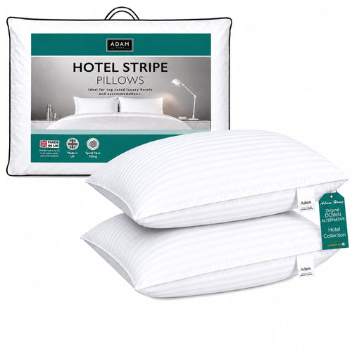 Satin Stripe Pillows 48x74 cm – 2 Pack