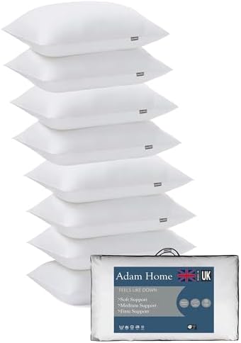 Adam Home Hotel Quality Twin Pillows - Soft Support
