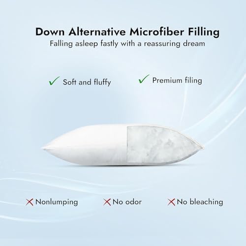 Adam Home Hotel Quality Textured Pillows