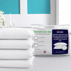 Quilted Pillows 48x74 cm – 4 Pack