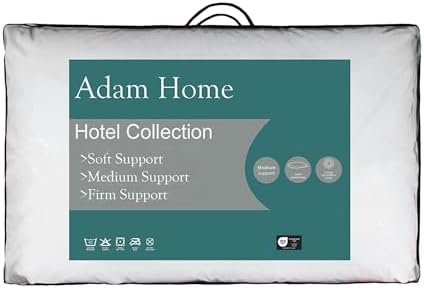 Adam Home Hotel Quality Stripe Pillows