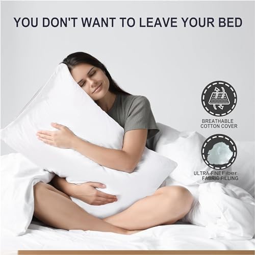 Adam Home Hotel Quality Twin Pillows - Soft Support
