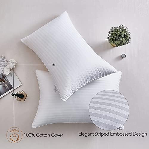 Adam Home Hotel Quality Stripe Pillows