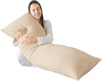 Adam Home Bolster Pillow with Removable Case - Full Body Support