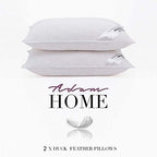 Adam Home Hotel Quality Duck Feather Pillows