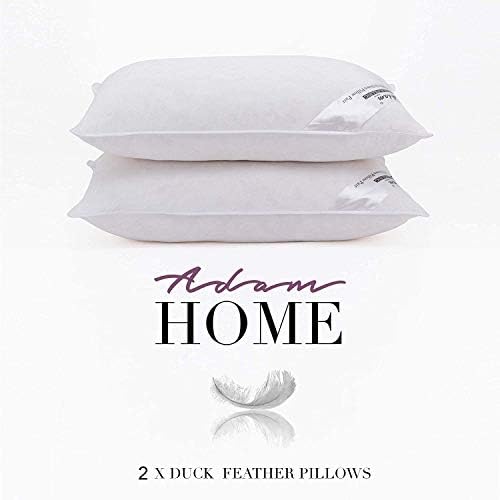 Adam Home Hotel Quality Duck Feather Pillows