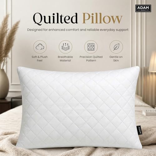 Adam Home Premium Quilted Pillows