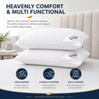Adam Home Hotel Quality Duck Feather Pillows