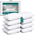 Adam Home Hotel Quality Stripe Pillows
