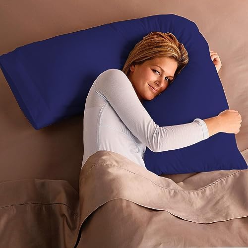 Adam Home V-Shaped Pillow with Pillowcase