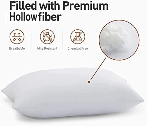 Adam Home Hotel Quality Twin Pillows - Soft Support
