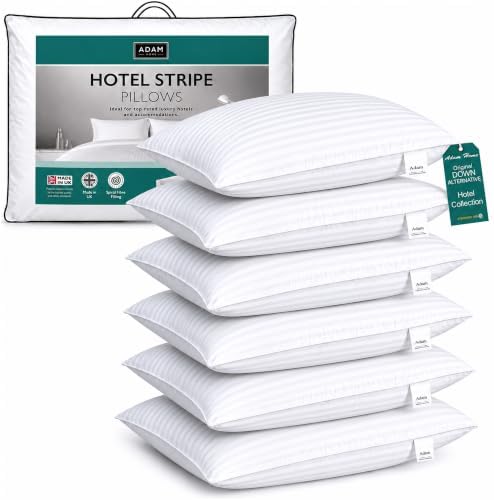 Adam Home Hotel Quality Stripe Pillows