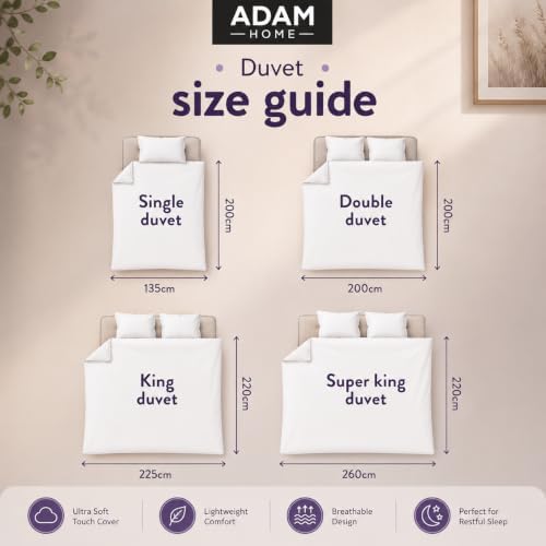 Adam Home Microfibre Duvet - All Seasons