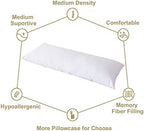 Adam Home Bolster Pillow with Removable Case - Full Body Support