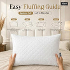 Adam Home Premium Quilted Pillows