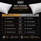 Adam Home Hotel Quality Textured Pillows
