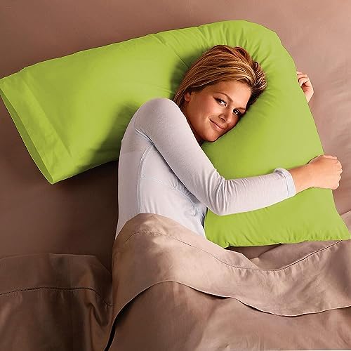 Adam Home V-Shaped Pillow with Pillowcase