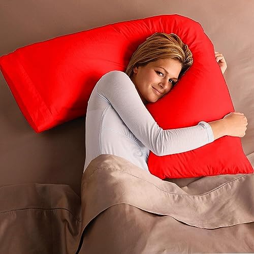 Adam Home V-Shaped Pillow with Pillowcase