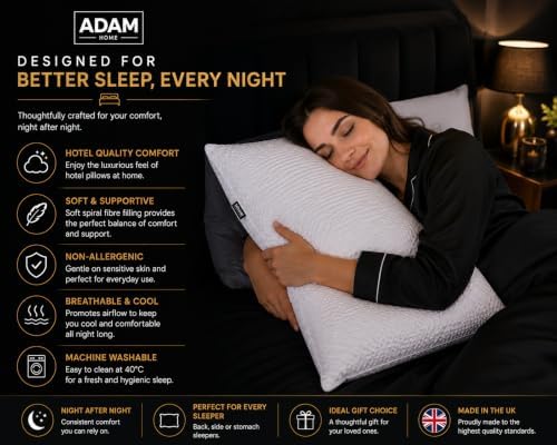 Adam Home Hotel Quality Textured Pillows