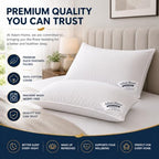 Adam Home Hotel Quality Duck Feather Pillows