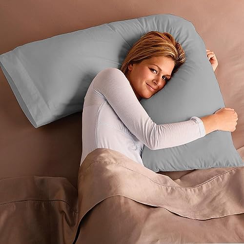 Adam Home V-Shaped Pillow with Pillowcase
