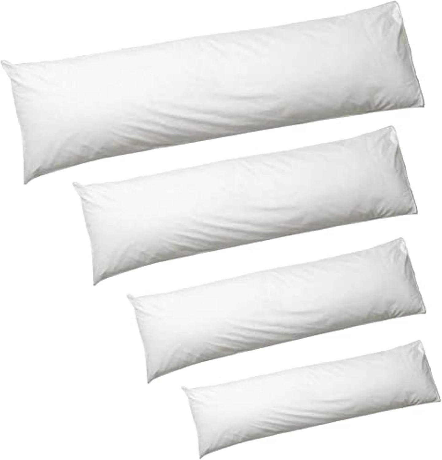 Adam Home Premium Hollowfiber Bolster Pillow (Single, 3FT) – Full Body, Orthopedic, Side Sleeper, Back & Neck Support, Pregnancy Pillow