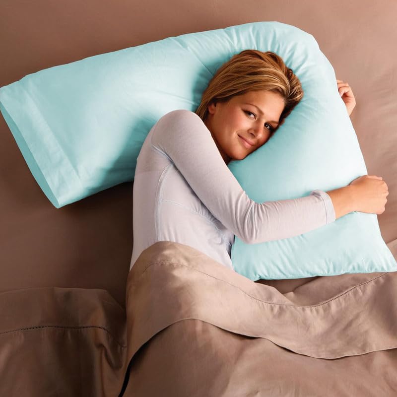 Adam Home V-Shaped Pillow with Pillowcase