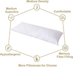 Adam Home Bolster Pillow with Removable Case - Full Body Support