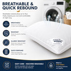 Adam Home Hotel Quality Duck Feather Pillows