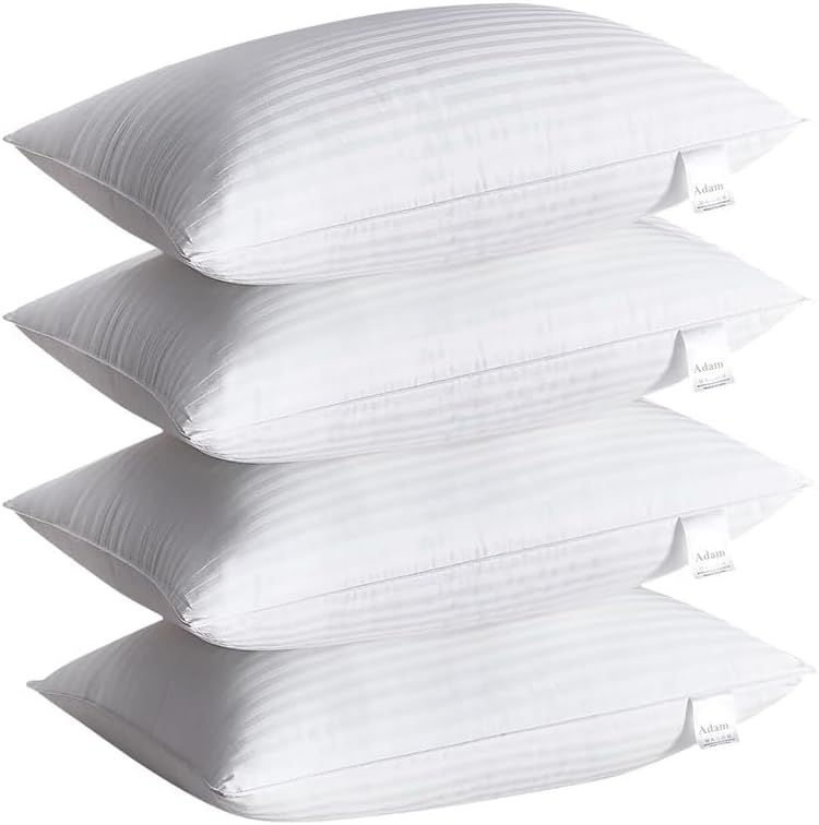 Adam Home Hotel Quality Stripe Pillows