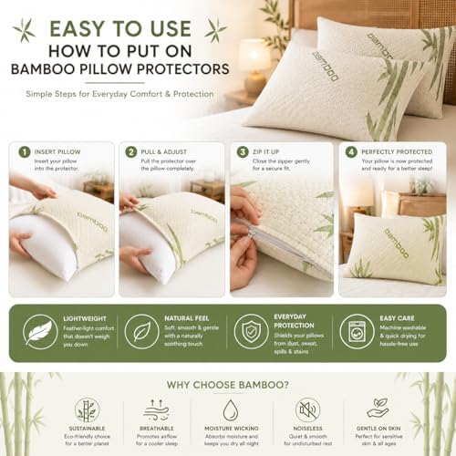 Adam Home Pillow Protectors (50 x 75 cm)