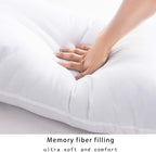 Adam Home Premium Hollowfiber Bolster Pillow (Single, 3FT) – Full Body, Orthopedic, Side Sleeper, Back & Neck Support, Pregnancy Pillow