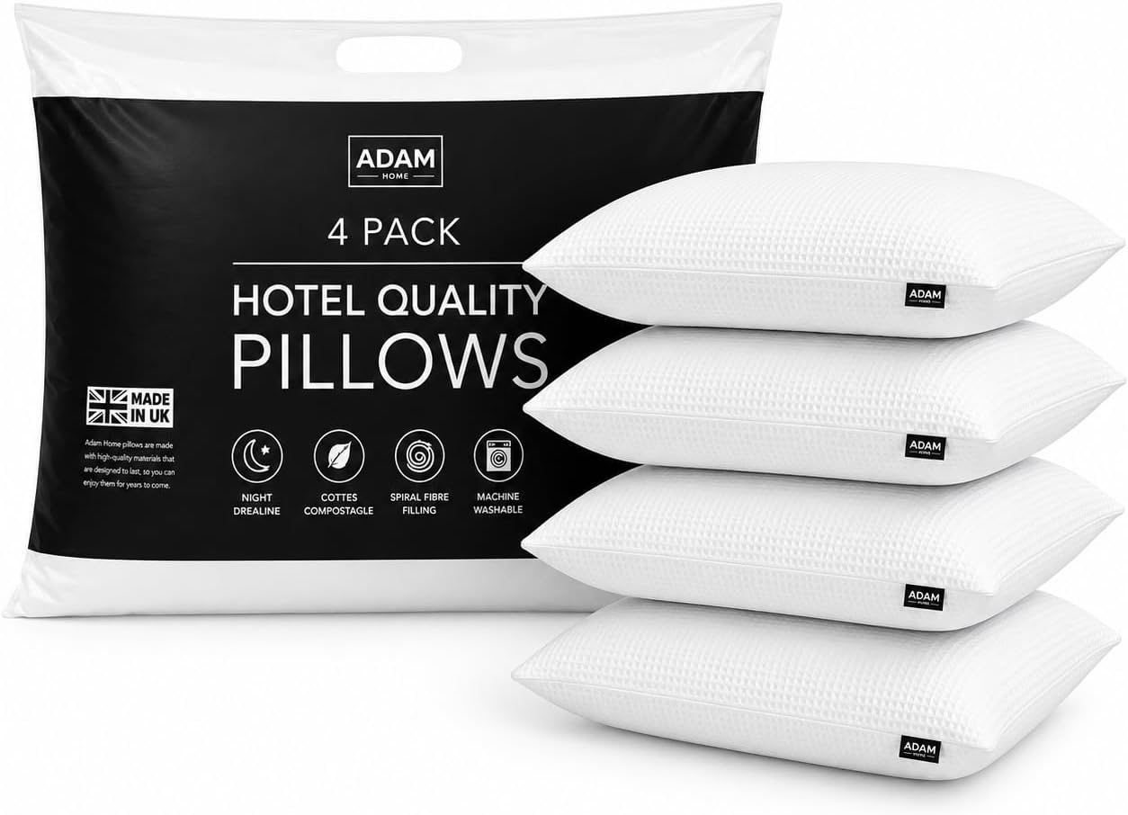 Adam Home Hotel Quality Textured Pillows