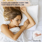 Adam Home Hotel Quality Pillows (2 Pack) – Side Sleeper, Quick Rebound, Dust Proof, Premium Filled