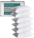 Adam Home Hotel Quality Pillows (2 Pack) – Side Sleeper, Quick Rebound, Dust Proof