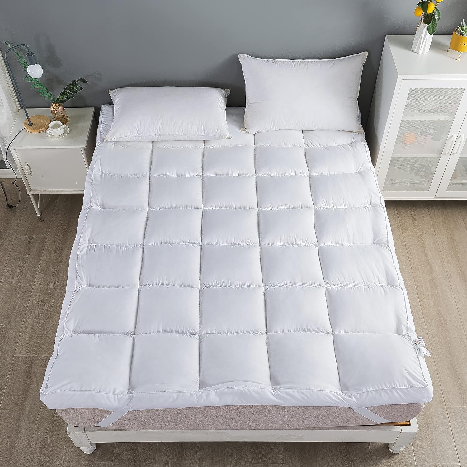 Adam Home Single Bed Mattress Topper (90x190 + 5 cm) – 2 Inch / 5 cm Thick