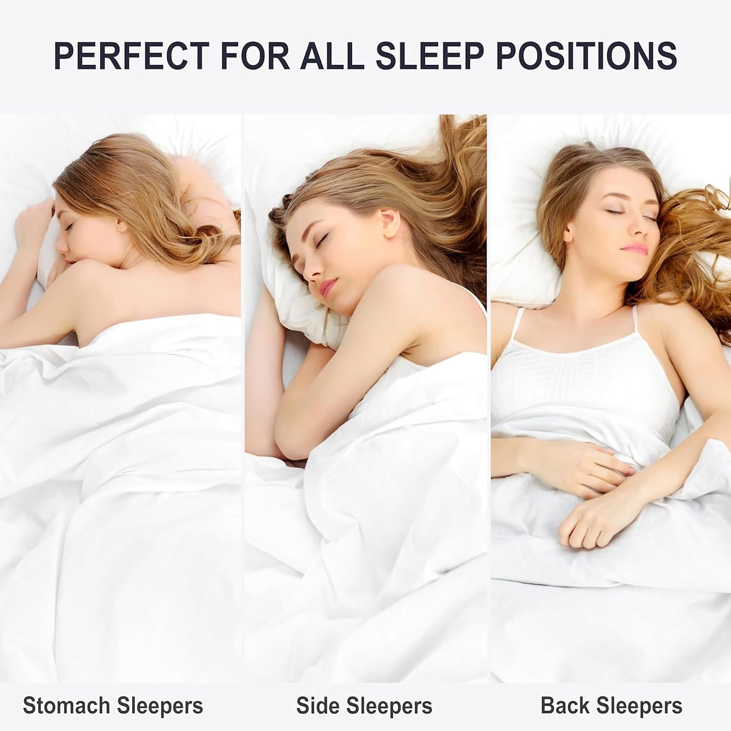 Adam Home Hotel Quality Twin Pillows - Soft Support