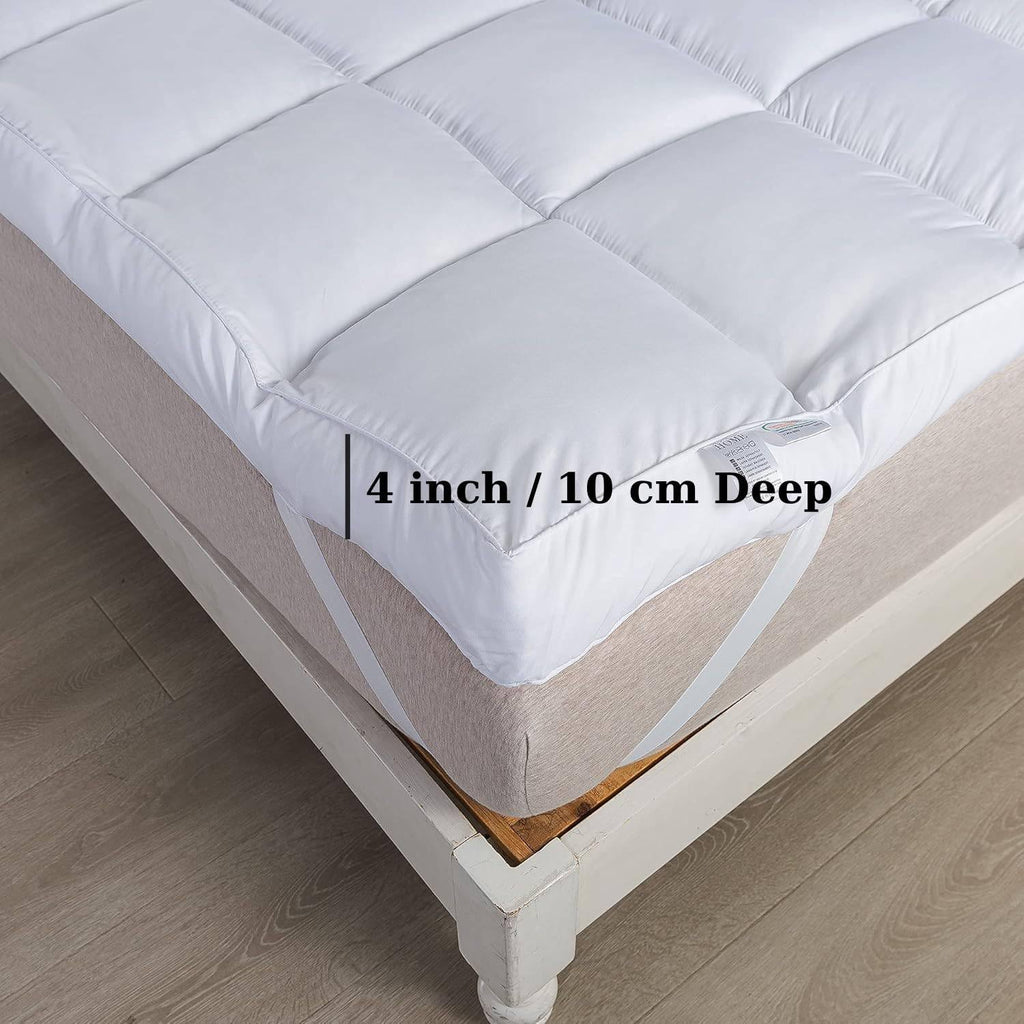 Adam Home Single Bed Mattress Topper (90x190 + 5 cm) – 2 Inch / 5 cm Thick