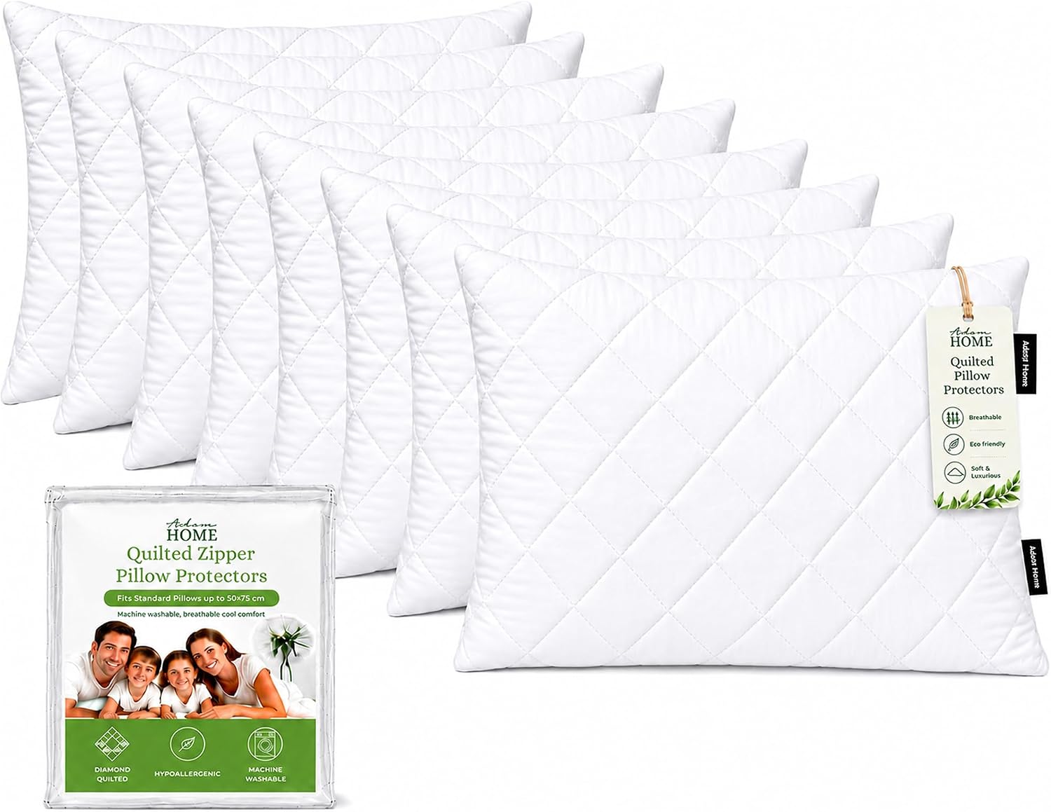 Adam Home Pillow Protectors (50 x 75 cm)