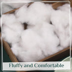 Adam Home Toy Stuffing (1 Kg) – 100% Virgin Hollowfibre, Hypoallergenic, Multipurpose Fill for Soft Toys, Pillows & Cushions