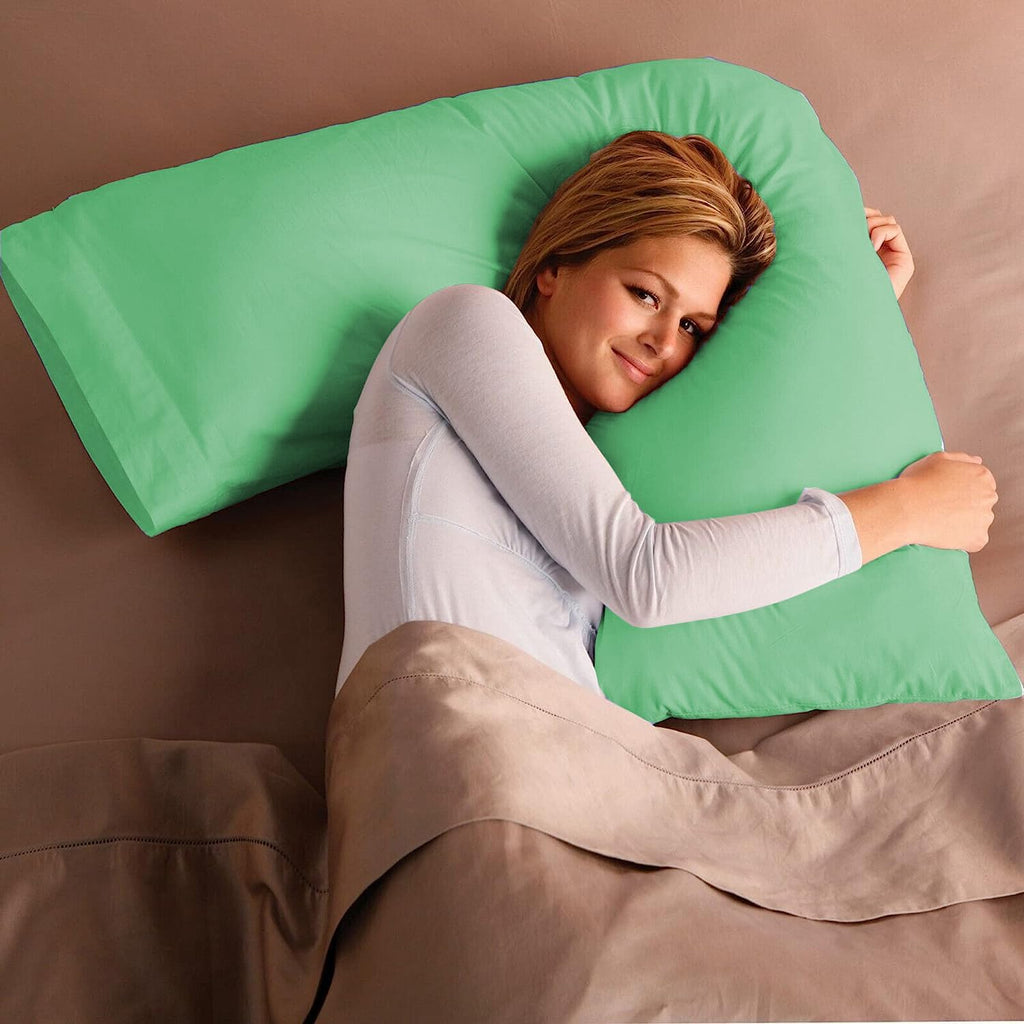 Adam Home V-Shaped Pillow with Pillowcase