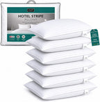 Adam Home Hotel Quality Stripe Pillows