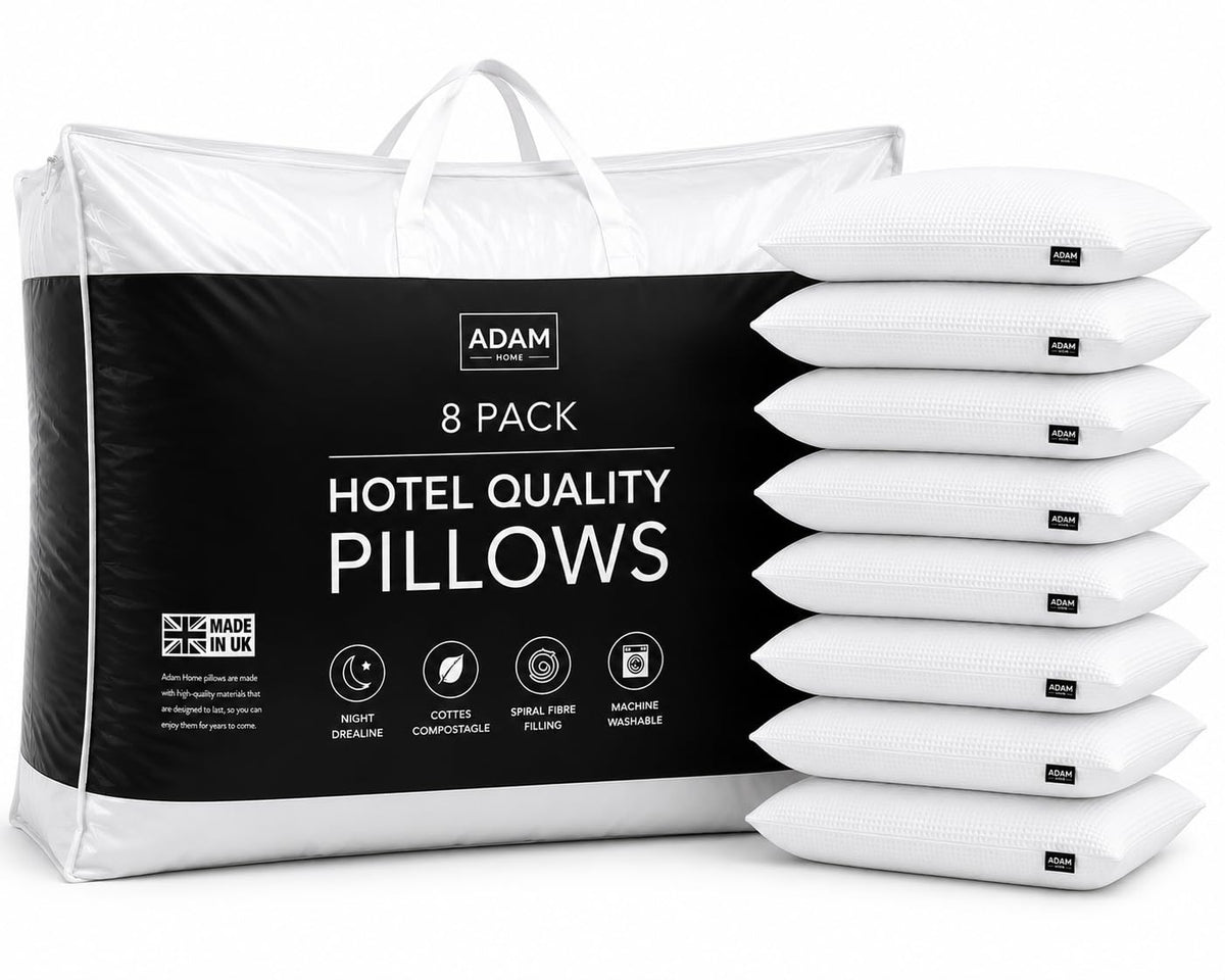 Textured Pillows 48x74 cm – 8 Pack