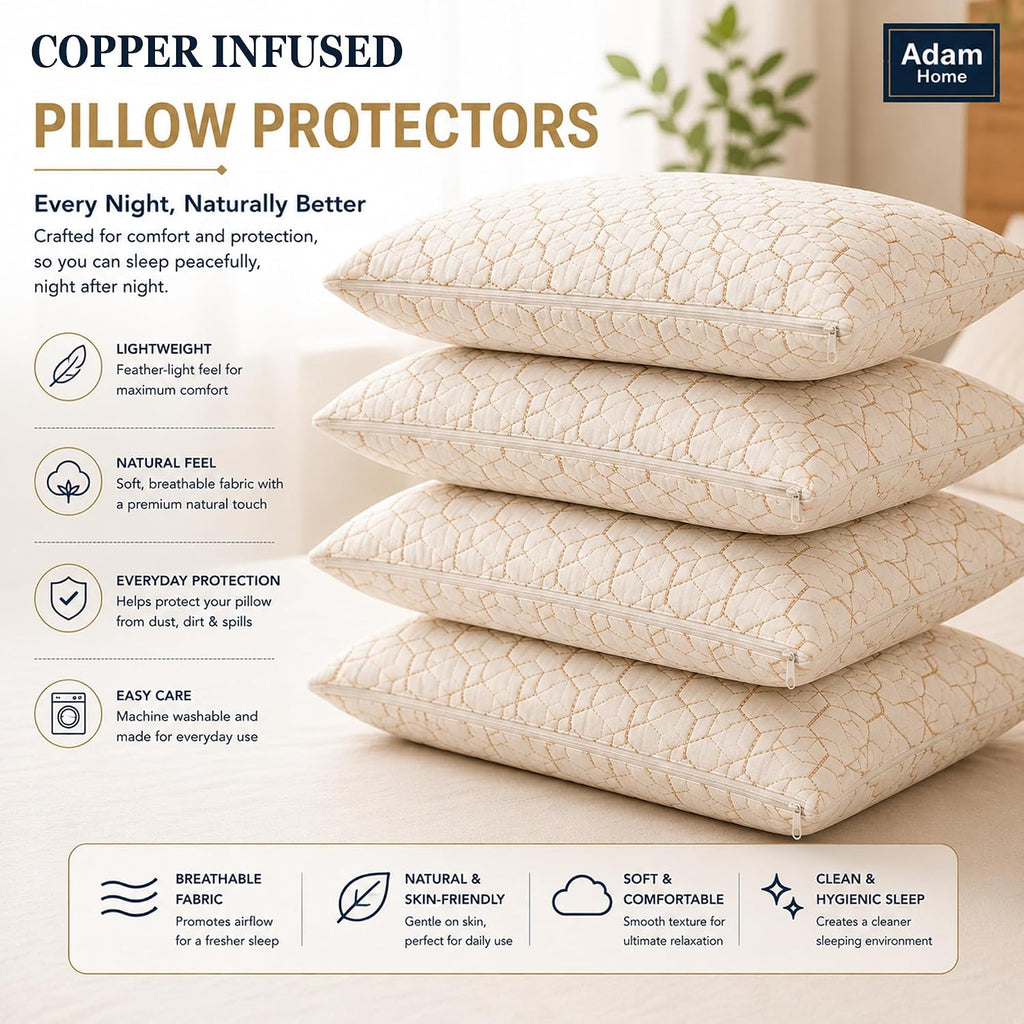 Adam Home Pillow Protectors (50 x 75 cm)