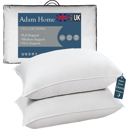 Adam Home Hotel Quality Pillows (2 Pack)