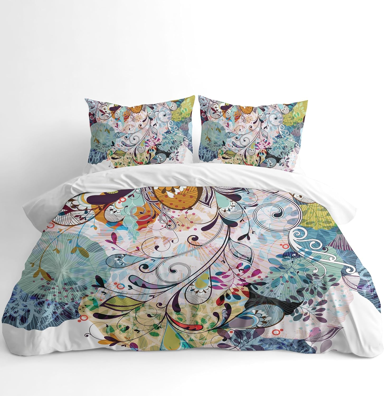 Peony Duvet Cover Set – 16 Designs, Single to Emperor Secondary image