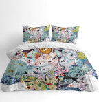 Peony Duvet Cover Set – Abstract Florals